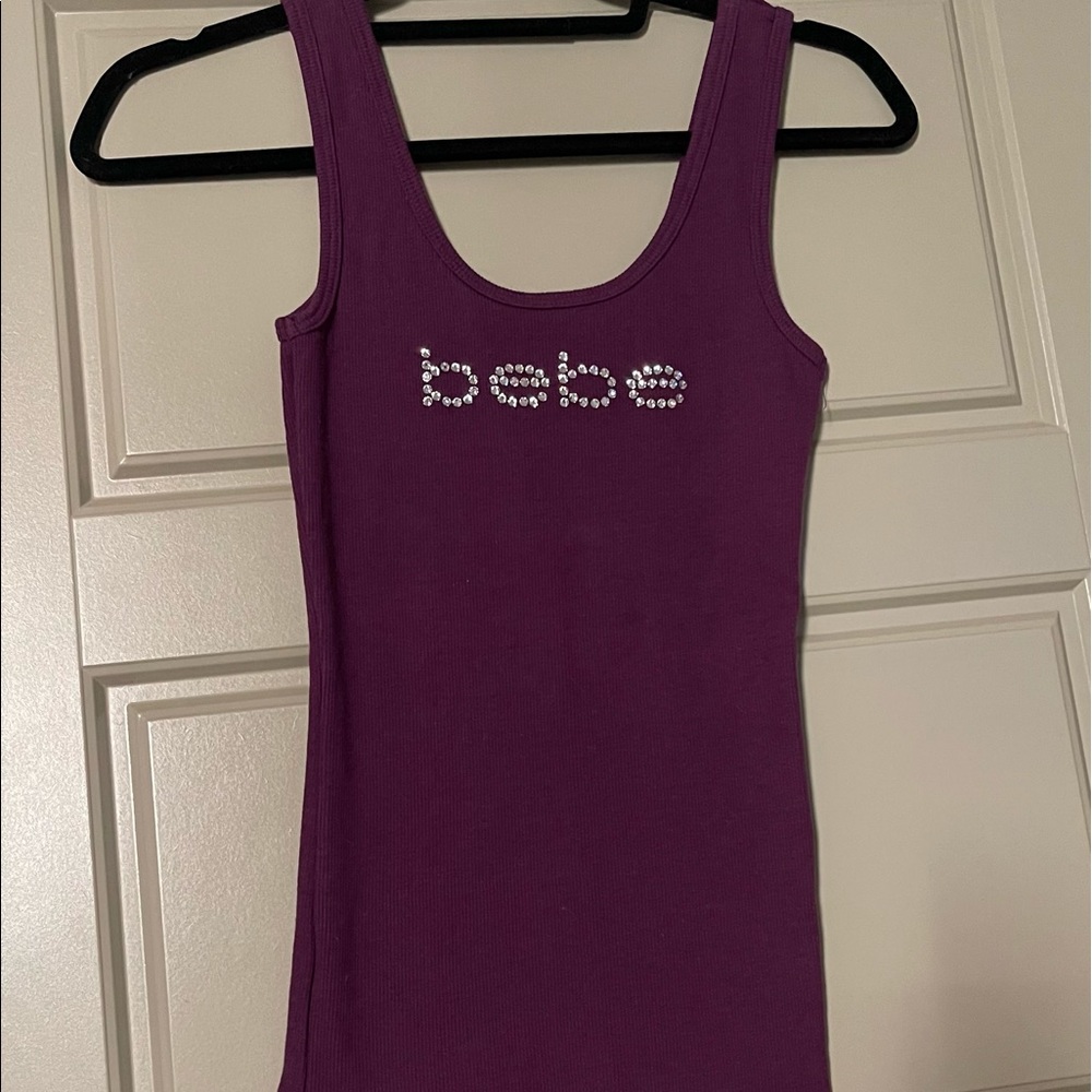 Purple Bebe tank top